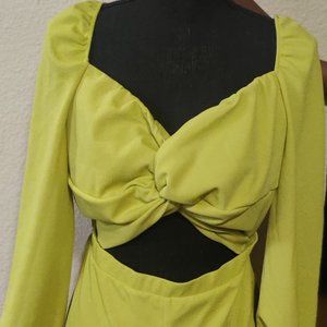 NEVER WORN BEFORE SPRING COLOR JUMPSUIT